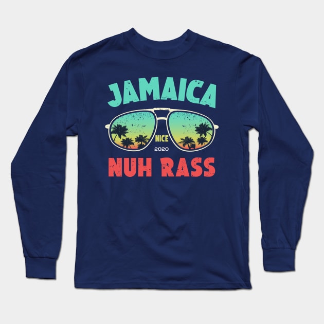 Jamaica Nice Nuh Rass 2 Long Sleeve T-Shirt by keshanDSTR